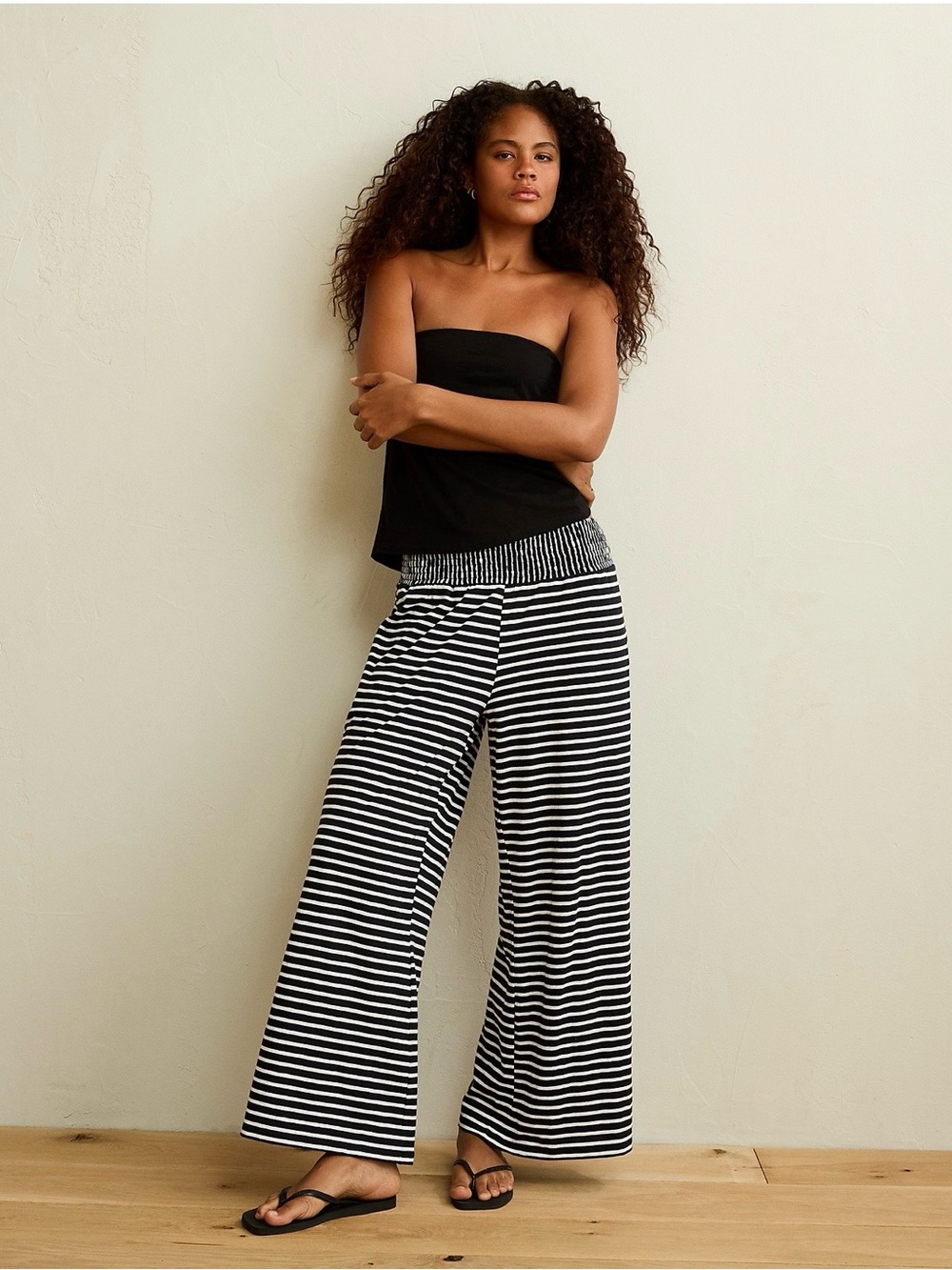 Women’s AE Sunchaser Knit High-Waisted Pants Size L